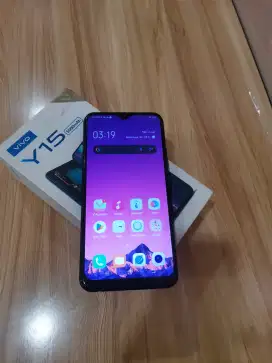 Vivo Y15 ram 4/64 lengkap murah