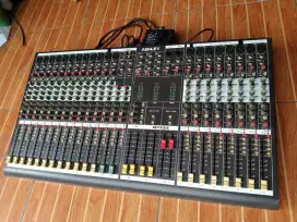 Mixer Ashley MPX24. 24ch.minus 3 ch. Serius lanjut wa