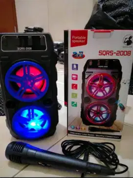 Speaker Bluetooth SQRS Free Mic