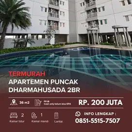 PUNCAK DHARMAHUSADA TERMURAH ‼️ Apartemen 2BR RAYA MERR dekat Unair C