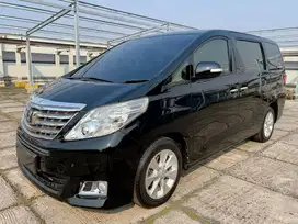 DP 10JT [LOW KM] TOYOTA ALPHARD G ATPM 2013 HITAM TT 2014 SC