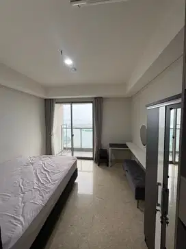 Disewa Apartemen Gold Coast Pik Studio furnished Sea view