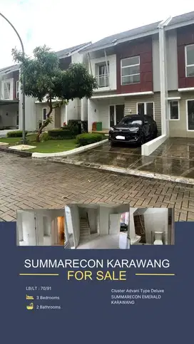 JUAL RUMAH DI SUMMARECON EMERALD KARAWANG