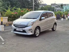Toyota Agya G matic thn 2014 km 80 rbuan asli ori