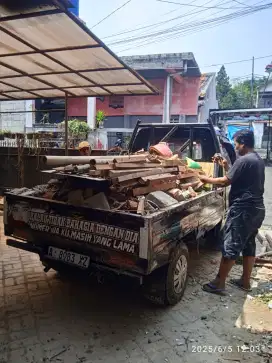 Jasa angkut/buang puing/smpah,barang barang bekas,pindahan dll.