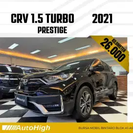 DP10% [Km26.000] CRV Turbo Prestige 2021 Black Reg 2020 #AUTOHIGH