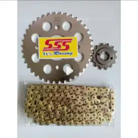 Gir SSS depan belakang set sama rantai nya