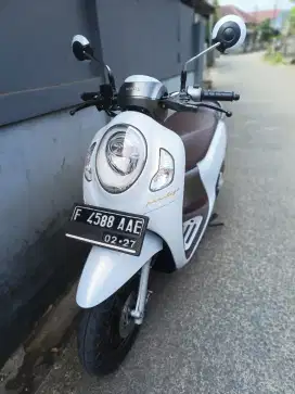 HONDA SCOOPY NEW PRESTIGE KEYLESS TAHUN 2022 PLAT F KOTA BOGOR