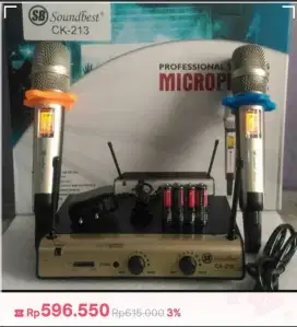 Soundbest CK-213 wireless microphone