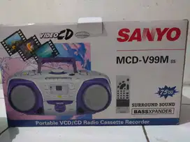 VCD CD Radio cassette recorder MCD-V99M