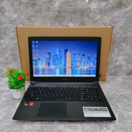 Laptop Acer Aspire AMD ryzen 3-2200U Ram 8GB SSD 512GB Fullset