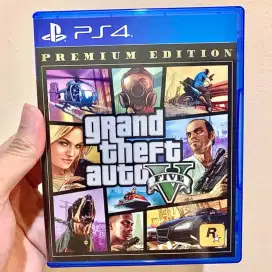 Kaset BD PS4 Grand Theft Auto 5 GTA 5 premium