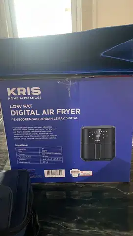BNOB Azko Kris Air Fryer Digital 3 Liter 800 Watt