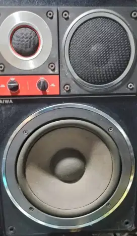 Satu Set Speaker Aiwa siap pakai
