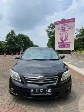 Toyota Corolla Altis 2009 G AT Hitam Jok Kulit terawat istimewa