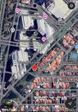 24JT/M2! DIJUAL KAVLING TANAH PAKUWON INDAH MAIN ROAD UTAMA LUAR CLUST