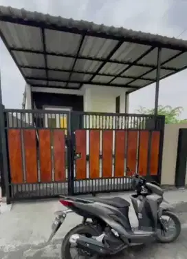 Dijual Rumah Modern Free Canopi Di Perum. Bumi Wonorejo Asri, Rungkut