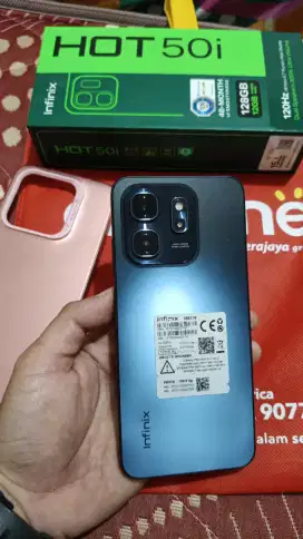 Dijual INFINIX HOT 50i RAM 6+6/128GB Baru 1 Bulan Pakai