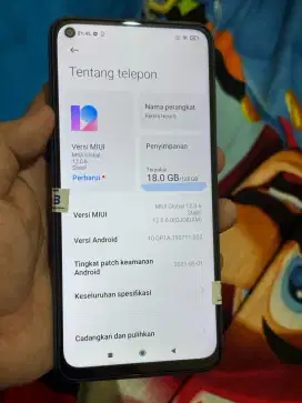 Bismillah maen cepet aja malem ini
Redmi Note 9 6/128gb nominus