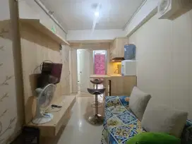 Sewa Murah 1 BR Furnish Apartemen Bassura City Lantai Rendah Free IPL