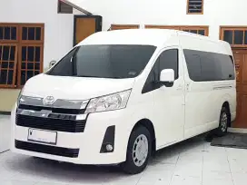 Km50rb Hiace Premio 2022 Pmk Diesel 2.8 Manual Putih W Tg1 Trawat 2021