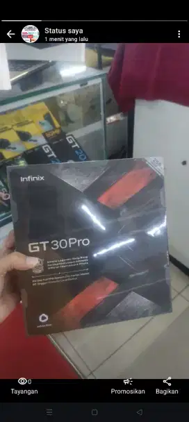 Infinix gt 30 pro 8/256 gb limit edision