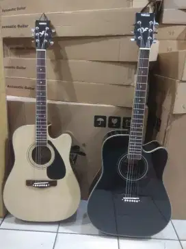 Gitar Akustik Elektrik Yamaha Jumbo Custom