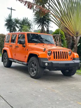 Jeep Wrangler Sahara 2014 BU CASH MURAH BANGET