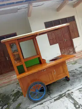 Gerobak Angkringan jg Melayani Pesanan Grobak Bakso Mie Bubur Sate dlL
