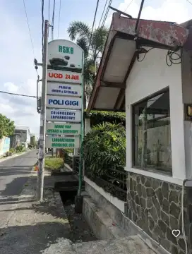 Jual Cepat Rumah Sakit Khusus Bedah Tipe C dekat Jogja City Mall