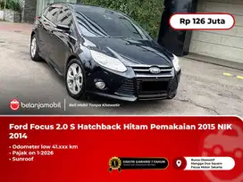 [ LOW KM ] Ford Focus 2.0 S HB Hatchback Sunroof Hitam 2014/2015
