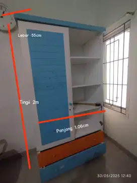 Lemari, Meja Belajar, Rak Buku