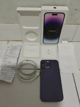Iphone Apple Erafone Ibox 14 promax PM Deep Purple 128 GB BH 88 bli 22