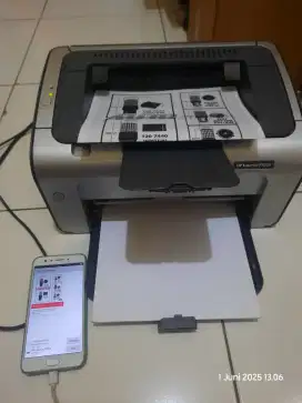 Printer HP laserjet P1006 siap pakai