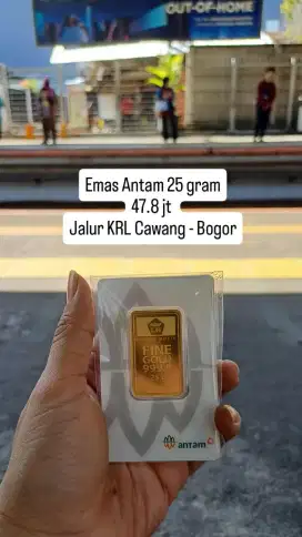Emas Antam 25 gram RM
