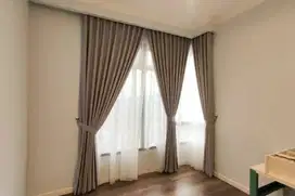 Jual Gorden Blackout Pasang Skat Klinik Hordeng Pintu Gordyn Vitrase