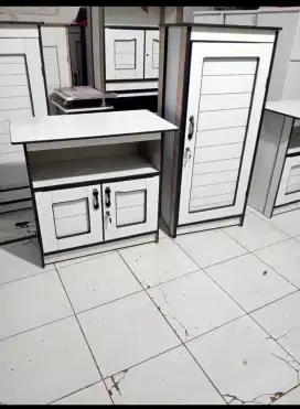 meja tv dan lemari pakaian