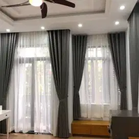 Gordyn jendela dan pintu bahan blackout