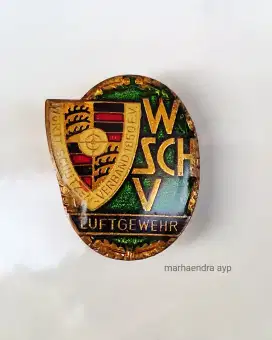 Bros lencana pin eropa vintage antik