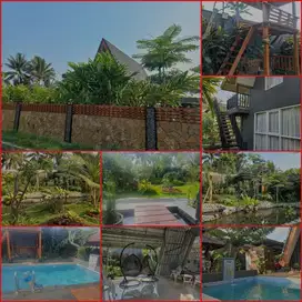 Rumah villa turi sangat strategis dan nyaman tanah luas