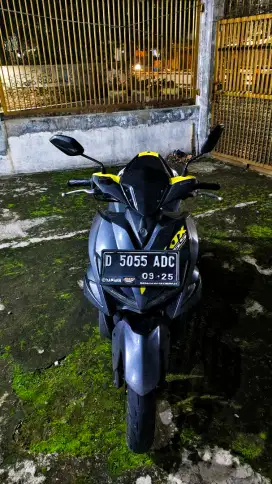 JUAL CEPAT!! YAMAHA AEROX 155 VVA 2020 (HITAM KUNING)