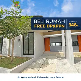 Beli Rumah Luas 102m² di pusat kota Serang Tanpa DP Cuma 379 Juta