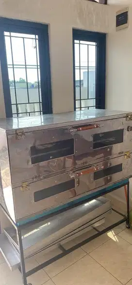 oven gas L/P 120x55x75 dijual karna buat tambahan lahiran istri