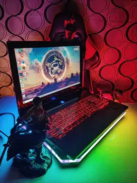 Laptop Gaming MSI GS60 Core i7 Ram 16gb Ssd+Hdd Dual Vga Nvidia COD