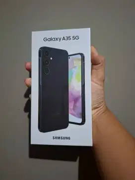 Samsung A35 8/256 hp baru tanpa kepala charger