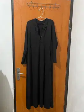 Khusus IDUL ADHA, Dress hitam ELZATTA (preloved)