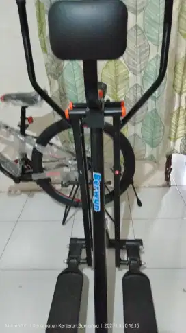 treadmill mengencangkan lengan dan kaki