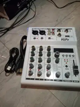 mixer audio 4 channel  baru
