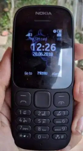 Murah hp nokia 105 dual sim lkp mulus