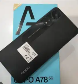 Murah hp oppo A78 8/128 lkp mulus normal,bs tt